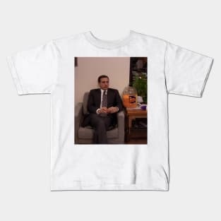 Michael Scott exudes sex Kids T-Shirt